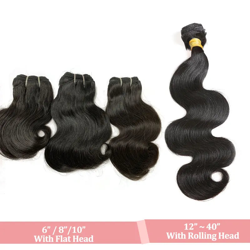 Ali Queen Hair Brazilian Body Wave Raw Virgin Hair Weaving Natural Color 8-34 inches 3/4Pcs 100% Human Hair Weave Bundles
