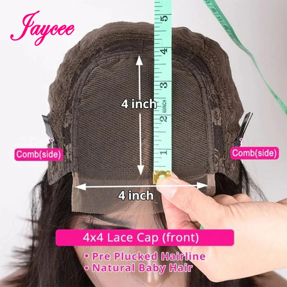 Wear And Go Glueless Short Bob Wigs Brazilian Straight HD Transparent Lace Front Human Hair Wigs Perruque Cheveux Humain 180%