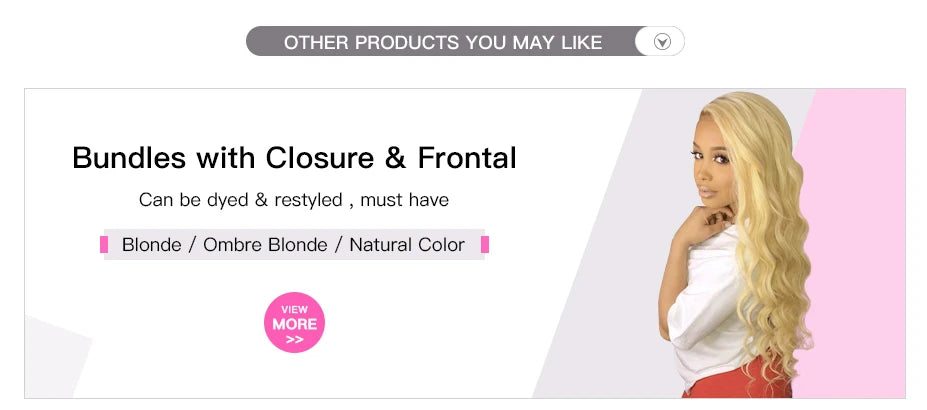 Facebeauty Color 613 Blonde Hair Weave 1/3/4 Bundles Peruvian Body Wave Remy Hair Bundle 8 To 30 inch Human Hair Weft Can Be Dye