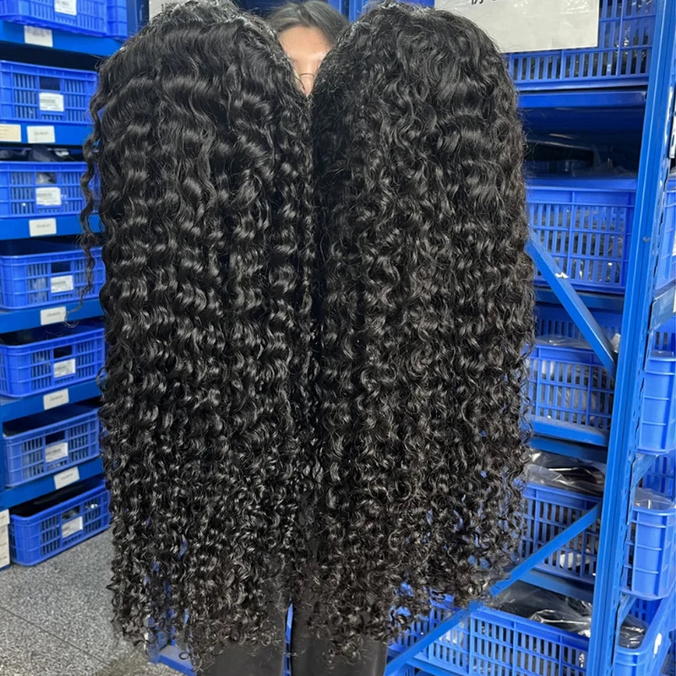 360 Full Invisi Strap Drawstring Sung Water Wave Lace Front Wig Deep Wave Human Isee Hair Wig For Women Wet And Wavy Closure Wig