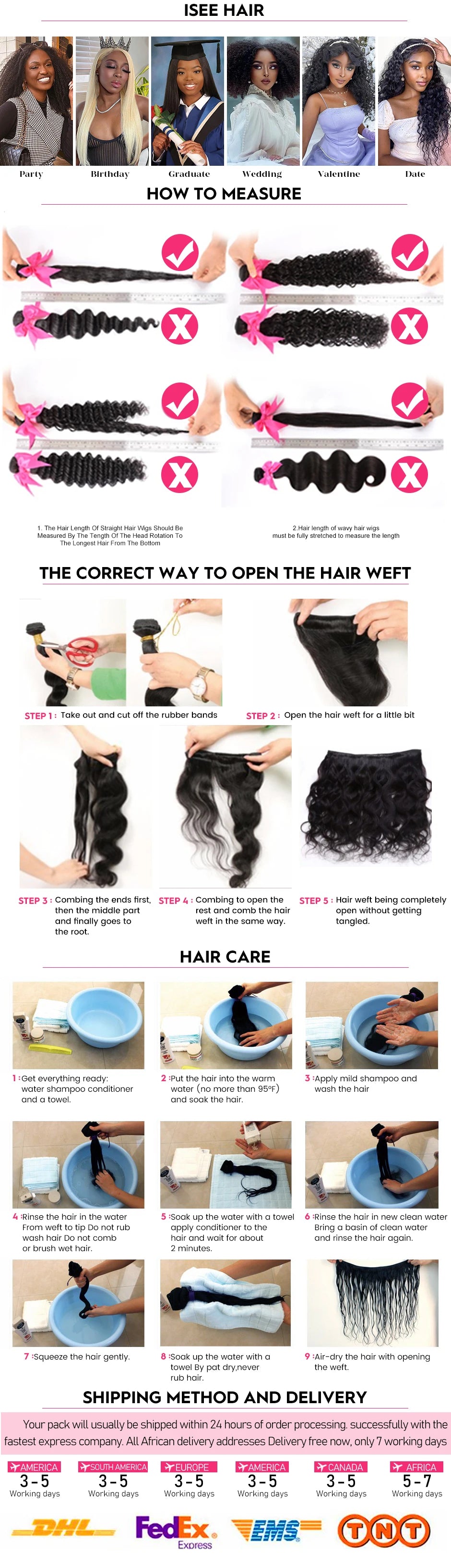 ISEE HAIR Mongolian Kinky Curly Hair Bundles 100% Human Hair Extensions Nature Color Buy 1/3/4 Bundles Thick Kinky Curly Bundles