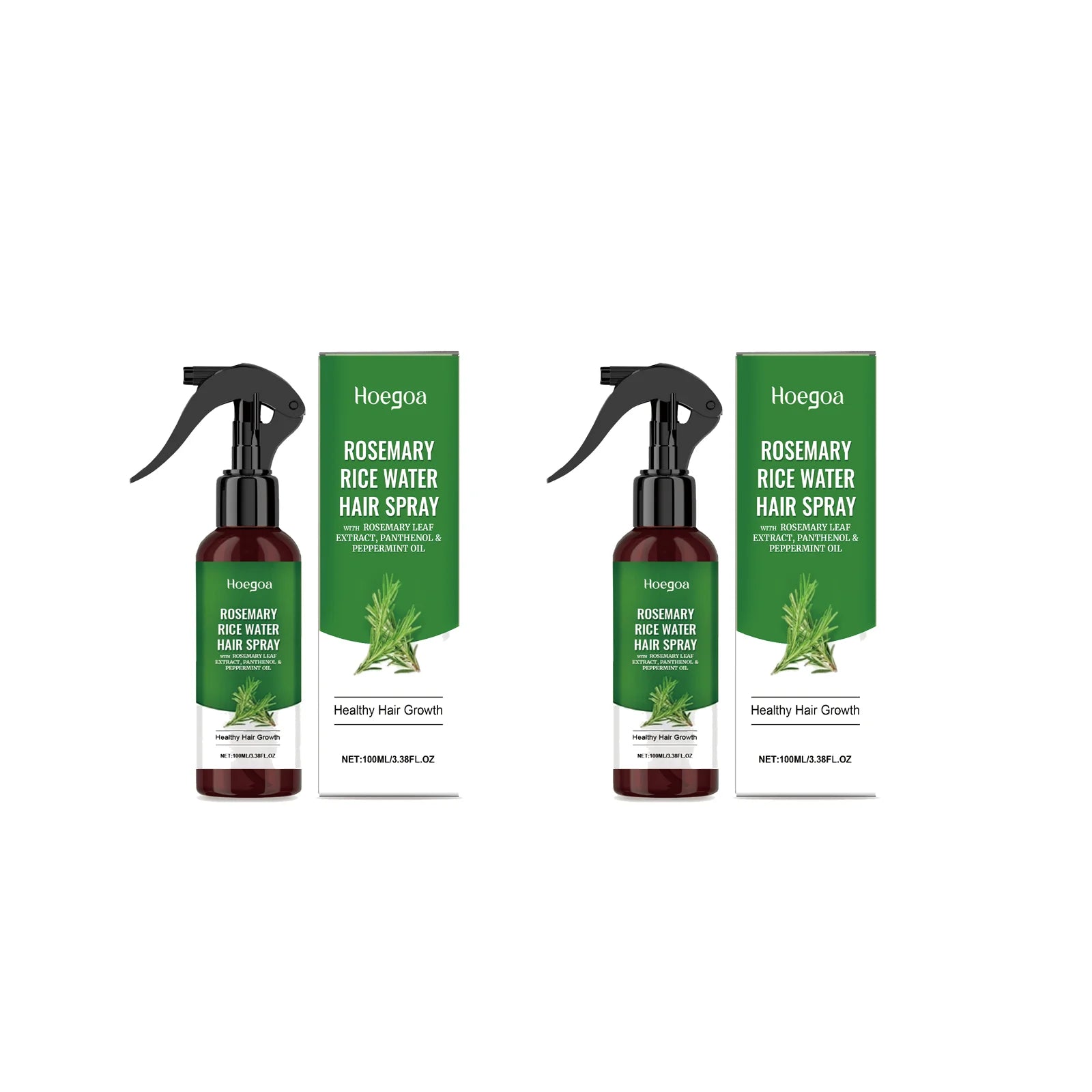 Rosemary Hair Growth Spray Anti Baldness Soothing Scalp Strengthening Root Thickening Hair Repair Split Ends Hair Regrowth Spray