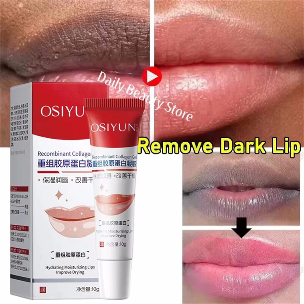 Remove Dark Lip Balm Fast Lightening Pink Lip Exfoliating Fade Lip Line Dead Skin Moisturizer Korean Care Products Beauty Health