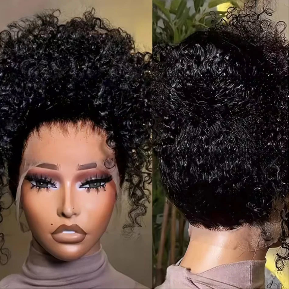 360 Full Invisi Strap Drawstring Sung Water Wave Lace Front Wig Deep Wave Human Isee Hair Wig For Women Wet And Wavy Closure Wig