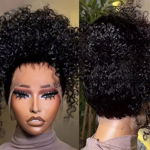 360 Full Invisi Strap Drawstring Sung Water Wave Lace Front Wig Deep Wave Human Isee Hair Wig For Women Wet And Wavy Closure Wig