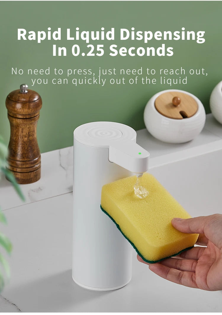Automatic Dishwashing Machine Sensor Intelligent Hand Washing Machine Kitchen Hand Sanitizer Soap Dispenser