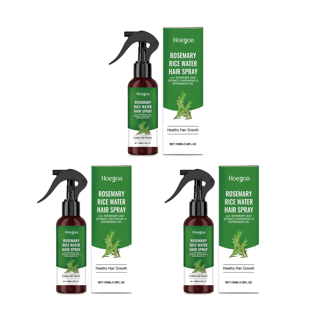 Rosemary Hair Growth Spray Anti Baldness Soothing Scalp Strengthening Root Thickening Hair Repair Split Ends Hair Regrowth Spray