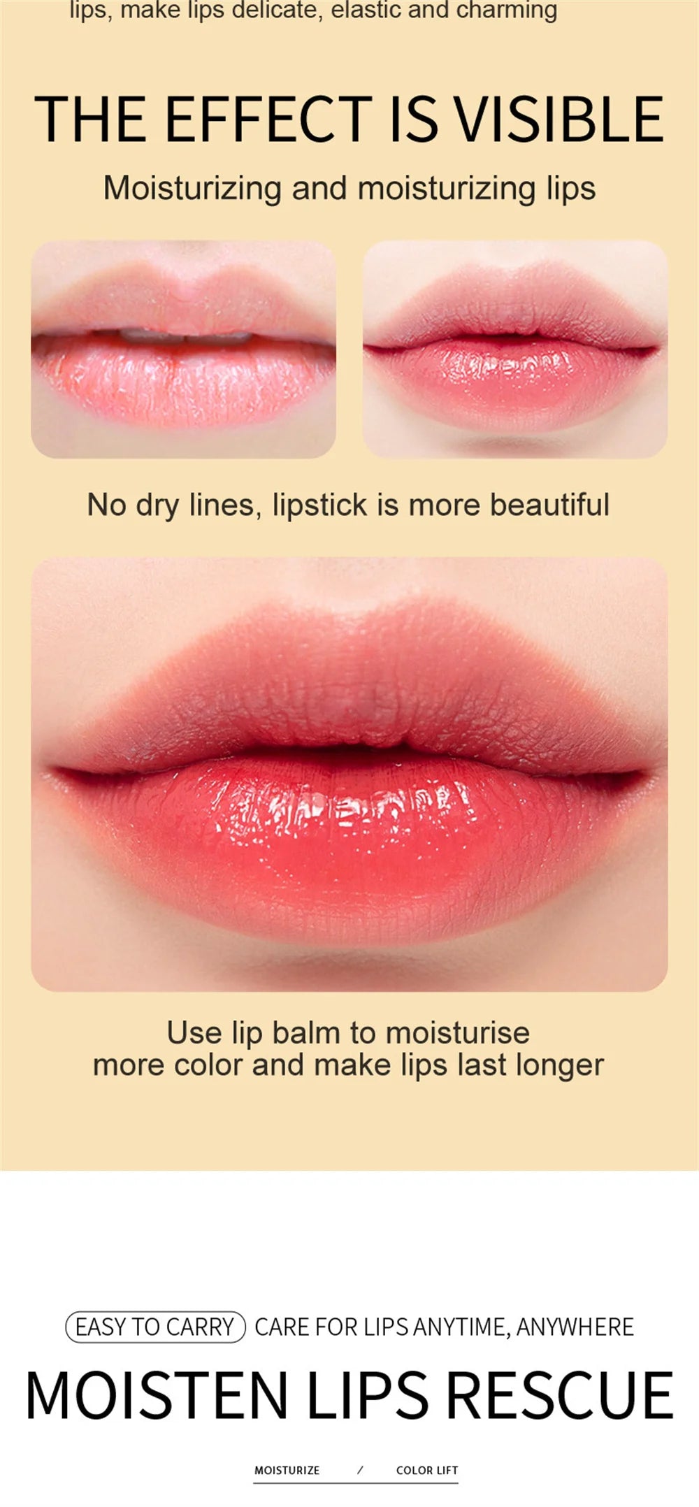 Remove Dark Lip Balm Fast Lightening Pink Lip Exfoliating Fade Lip Line Dead Skin Moisturizer Korean Care Products Beauty Health
