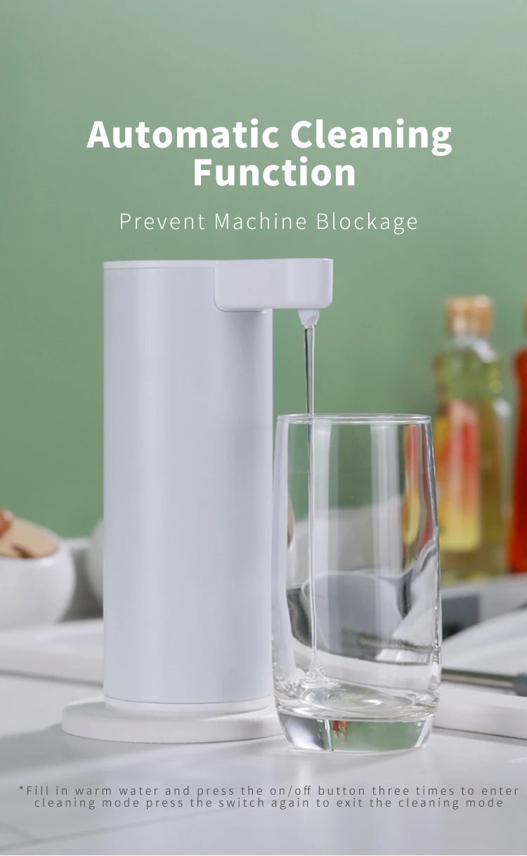 Automatic Dishwashing Machine Sensor Intelligent Hand Washing Machine Kitchen Hand Sanitizer Soap Dispenser