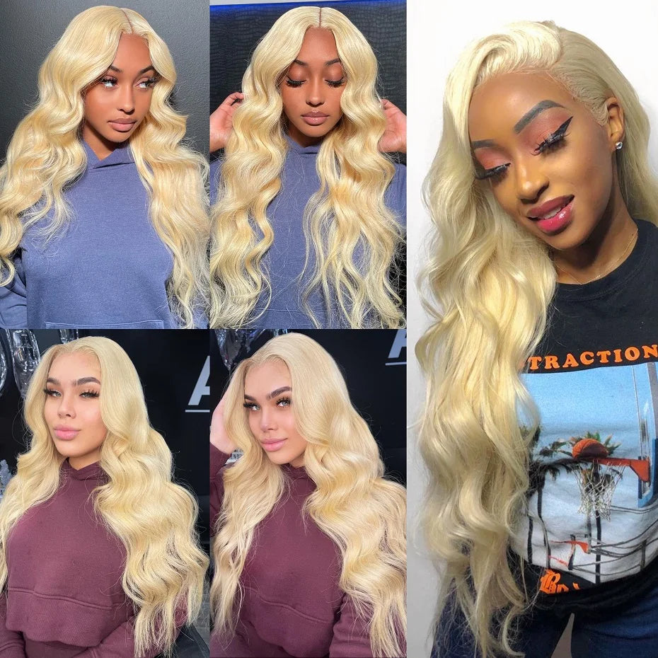 Facebeauty Color 613 Blonde Hair Weave 1/3/4 Bundles Peruvian Body Wave Remy Hair Bundle 8 To 30 inch Human Hair Weft Can Be Dye