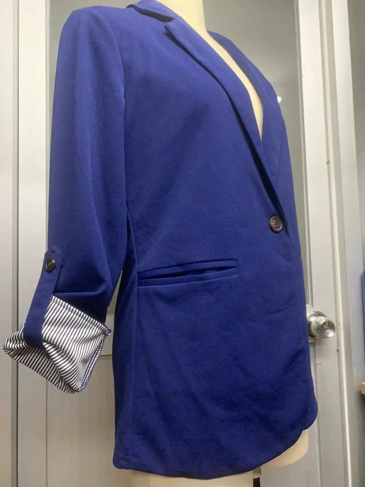 Solid Color Office Slim Blazers For Woman 2025 Autumn Winter Women's Jacket Coats Elegant Female Outerwears