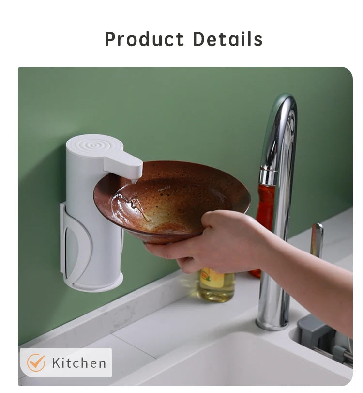 Automatic Dishwashing Machine Sensor Intelligent Hand Washing Machine Kitchen Hand Sanitizer Soap Dispenser