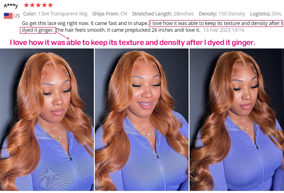 Cynosure 13x6 HD Lace Frontal Wig Preplucked Glueless Wig Human Hair Ready to Wear 13x4 Body Wave Human Hair Wigs for Women